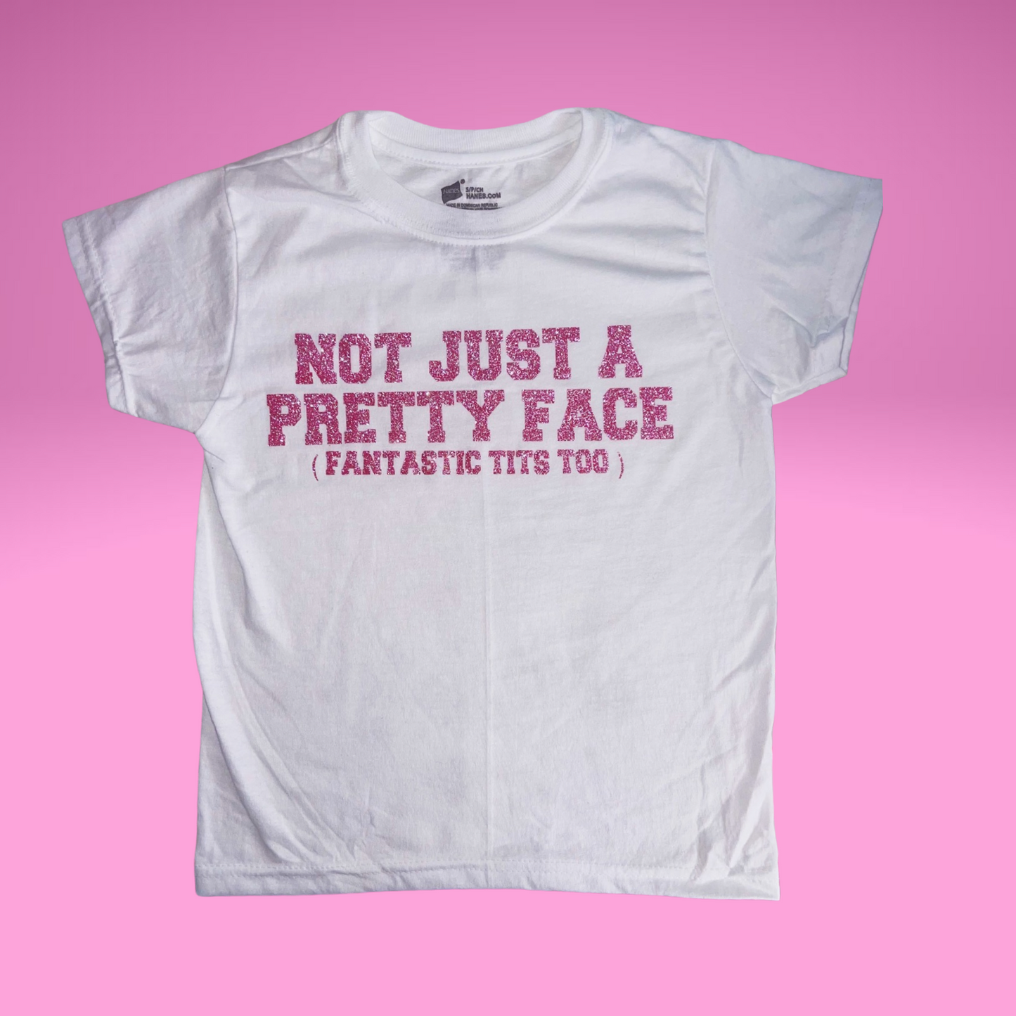 More Then a Pretty Face Baby Tee