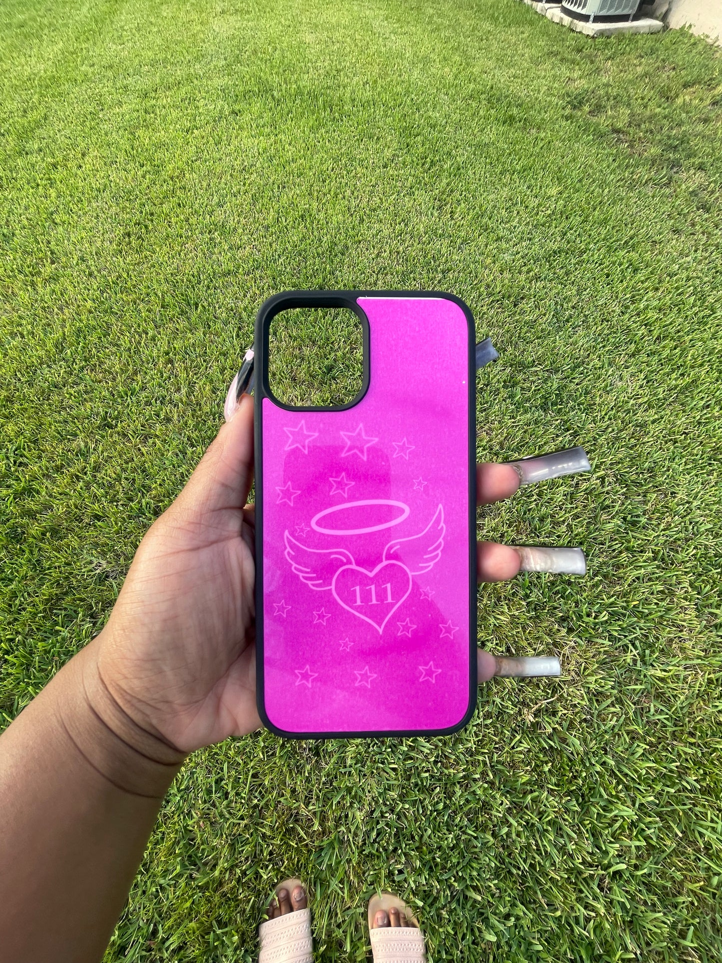 Angel number iphone case
