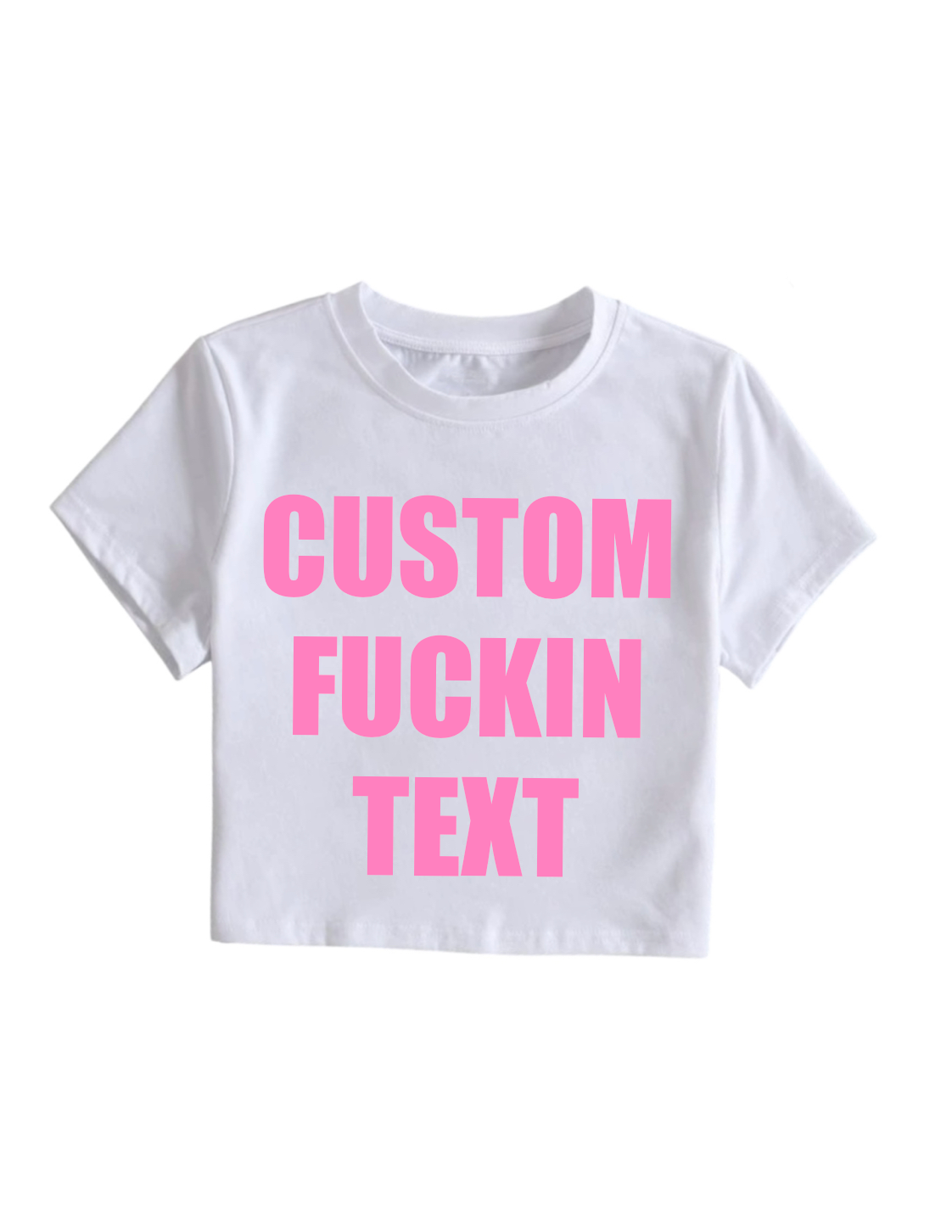 Custom crop top