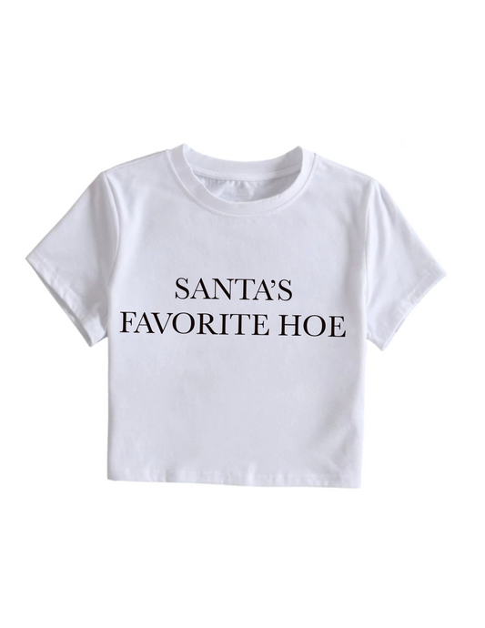 Santas Favorite Crop Top