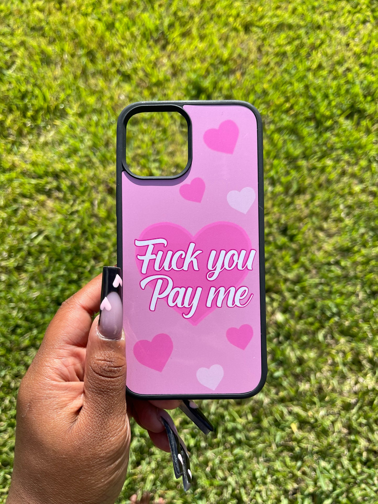 Fuck You Pay Me iphone Case