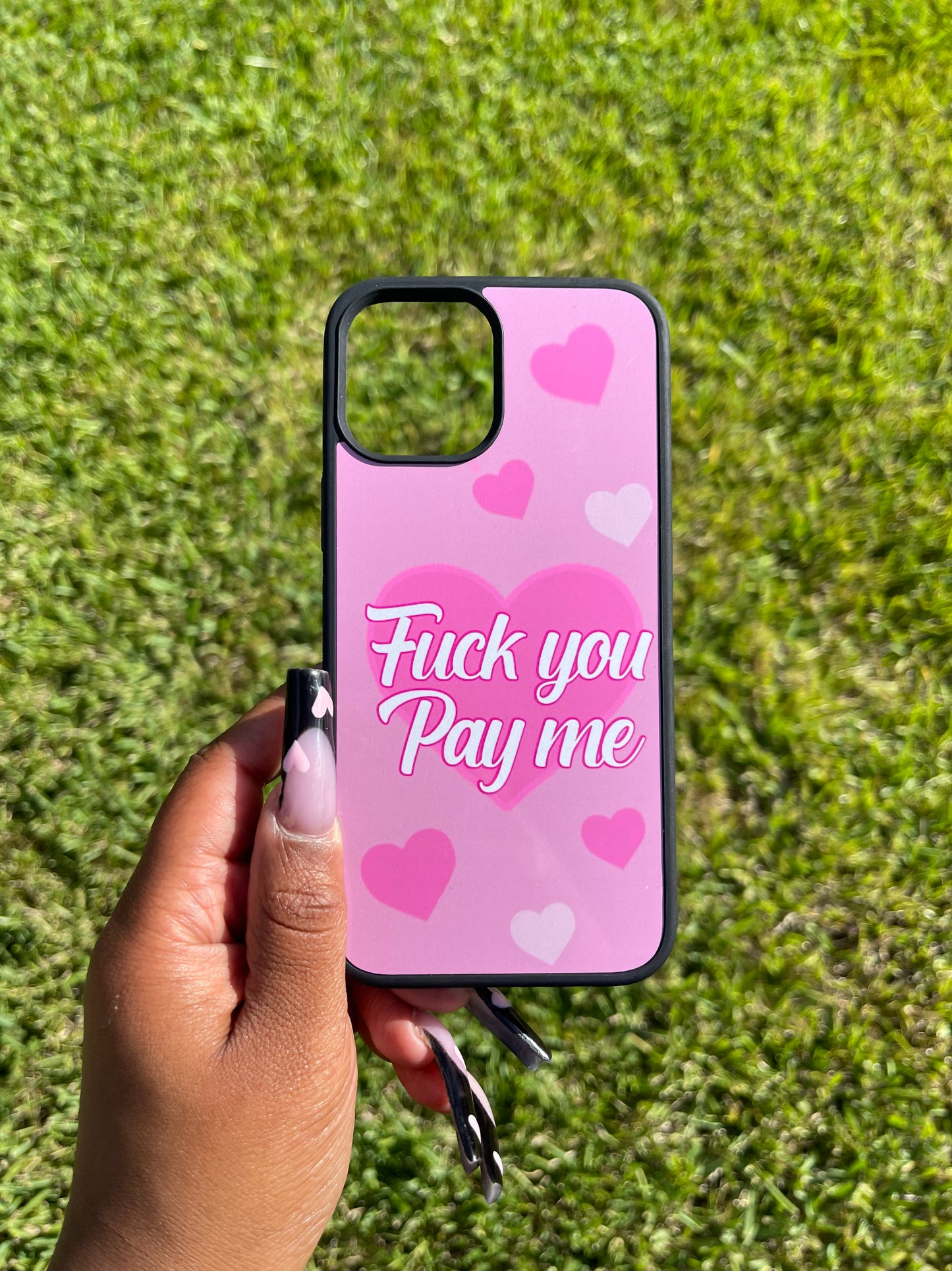 Fuck You Pay Me iphone Case