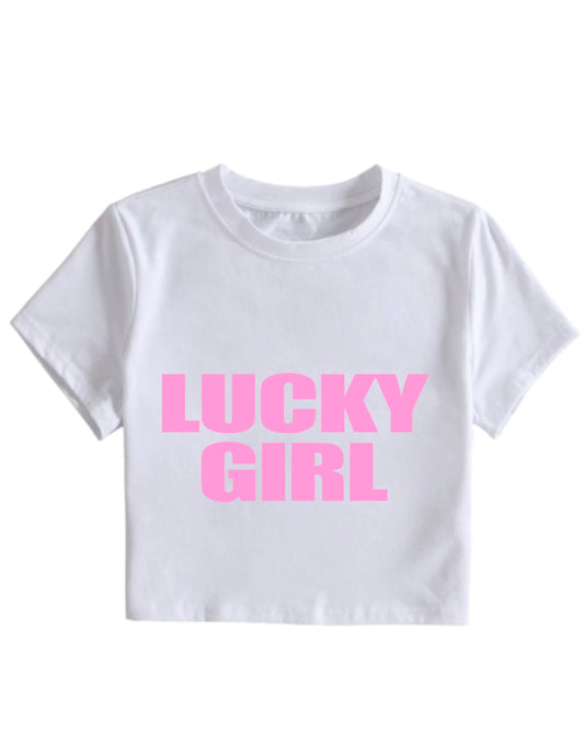 Lucky Girl Crop Top